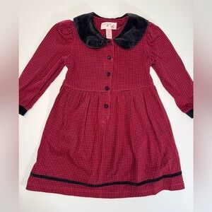 Growing Up Lord & Taylor Vintage Christmas Dress Size 5-6